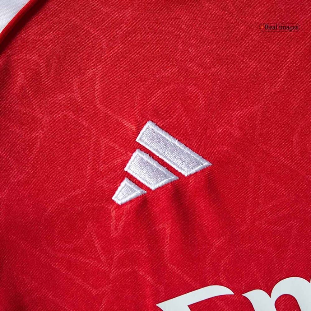 Kid's Arsenal Home Soccer Jersey Full Kit 2025/26 Kid's Arsenal Home Soccer Jersey Full Kit 2025/26