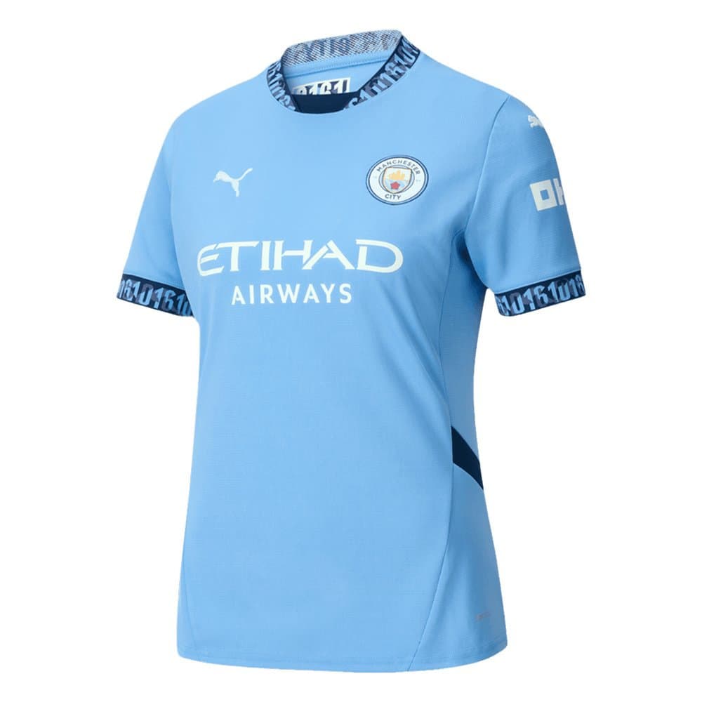 Women's Manchester City Home Authentic Jersey 2024/25