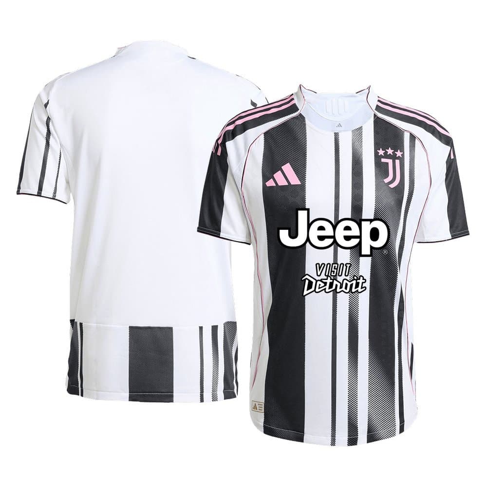 Men's Juventus Home Authentic Jersey 2025/26 Men's Juventus Home Authentic Jersey 2025/26
