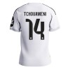 Men's TCHOUAMENI #14 Real Madrid Home Authentic Soccer Jersey 2025/26 Men's TCHOUAMENI #14 Real Madrid Home Authentic Soccer Jersey 2025/26