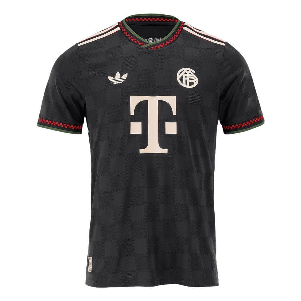 Men's Bayern Munich Third Away Jersey Kit Authentic 2025/26