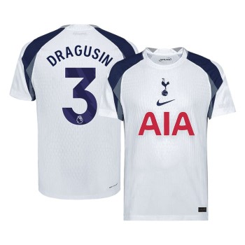 Men's DRAGUSIN #3 Tottenham Hotspur Home Authentic Jersey 2025/26 Men's DRAGUSIN #3 Tottenham Hotspur Home Authentic Jersey 2025/26