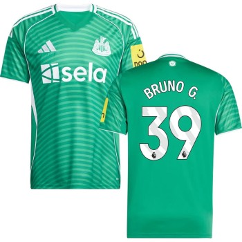 Men's BRUNO G. #39 Newcastle United Away Replica Jersey 2025/26