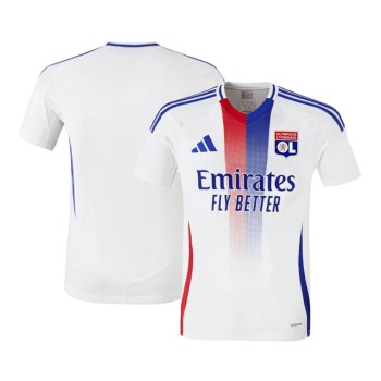 Men's Olympique Lyonnais Home Replica Soccer Jersey 2024/25 Men's Olympique Lyonnais Home Replica Soccer Jersey 2024/25