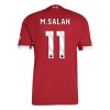 Men's M.SALAH #11 Liverpool Home Authentic Soccer Jersey 2025/26