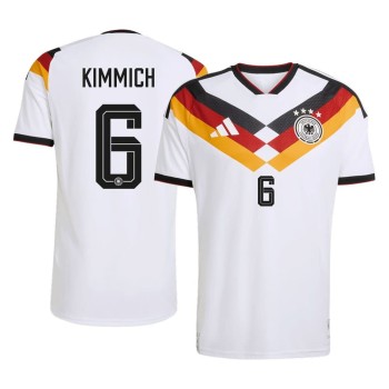Men's KIMMICH #6 Germany Home Authentic Jersey World Cup 2026