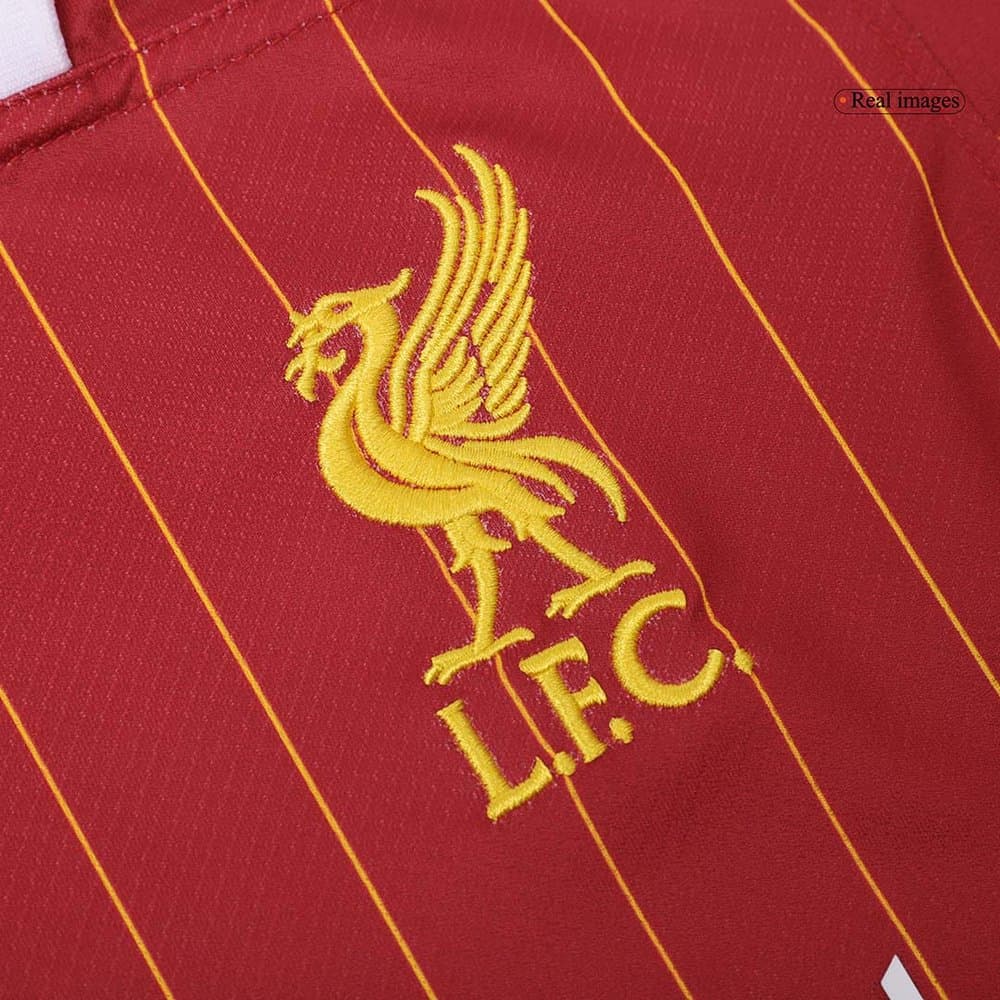 Men's VIRGIL #4 Liverpool Home Replica Soccer Jersey - UCL 2024/25 Men's VIRGIL #4 Liverpool Home Replica Soccer Jersey - UCL 2024/25