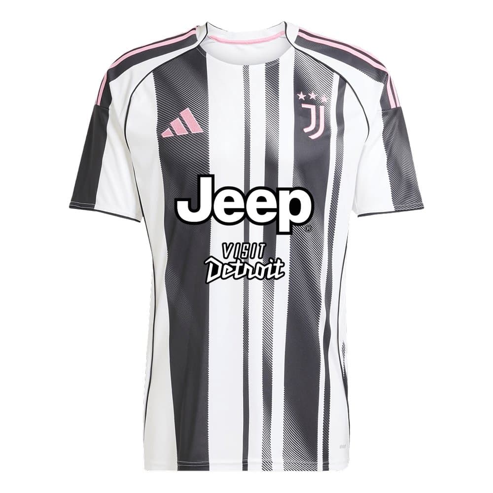 Men's YILDIZ #10 Juventus Home Replica Soccer Jersey 2025/26 Men's YILDIZ #10 Juventus Home Replica Soccer Jersey 2025/26