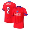 Men's HAKIMI #2 PSG Third Away Authentic Jersey 2025/26 Men's HAKIMI #2 PSG Third Away Authentic Jersey 2025/26