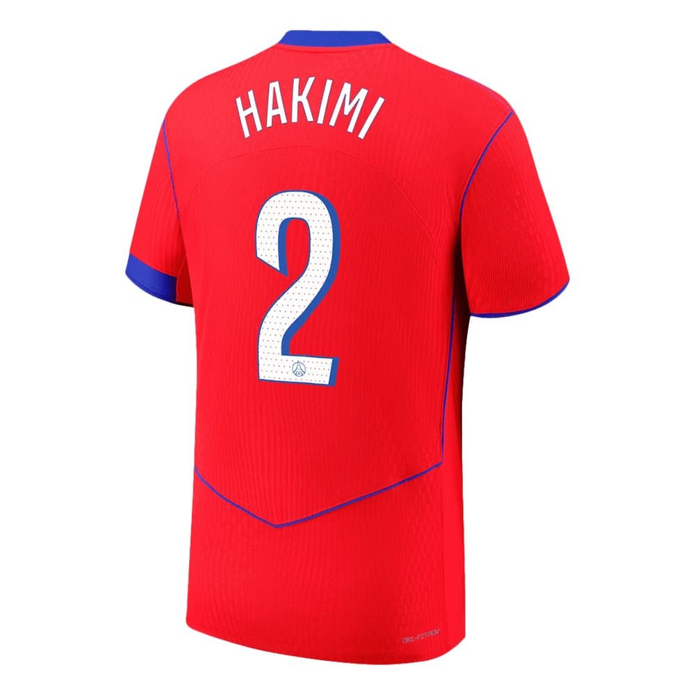 Men's HAKIMI #2 PSG Third Away Authentic Jersey 2025/26 Men's HAKIMI #2 PSG Third Away Authentic Jersey 2025/26