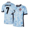 Men's RONALDO #7 Portugal Away Replica Soccer Jersey EURO 2024