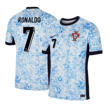 Men's RONALDO #7 Portugal Away Replica Soccer Jersey EURO 2024 Men's RONALDO #7 Portugal Away Replica Soccer Jersey EURO 2024