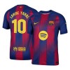 Men's LAMINE YAMAL #10 Barcelona Home Authentic Soccer Jersey - UCL 2025/26 Men's LAMINE YAMAL #10 Barcelona Home Authentic Soccer Jersey - UCL 2025/26