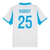 Men's RABIOT #25 Marseille Home Replica Soccer Jersey 2025/26 Men's RABIOT #25 Marseille Home Replica Soccer Jersey 2025/26