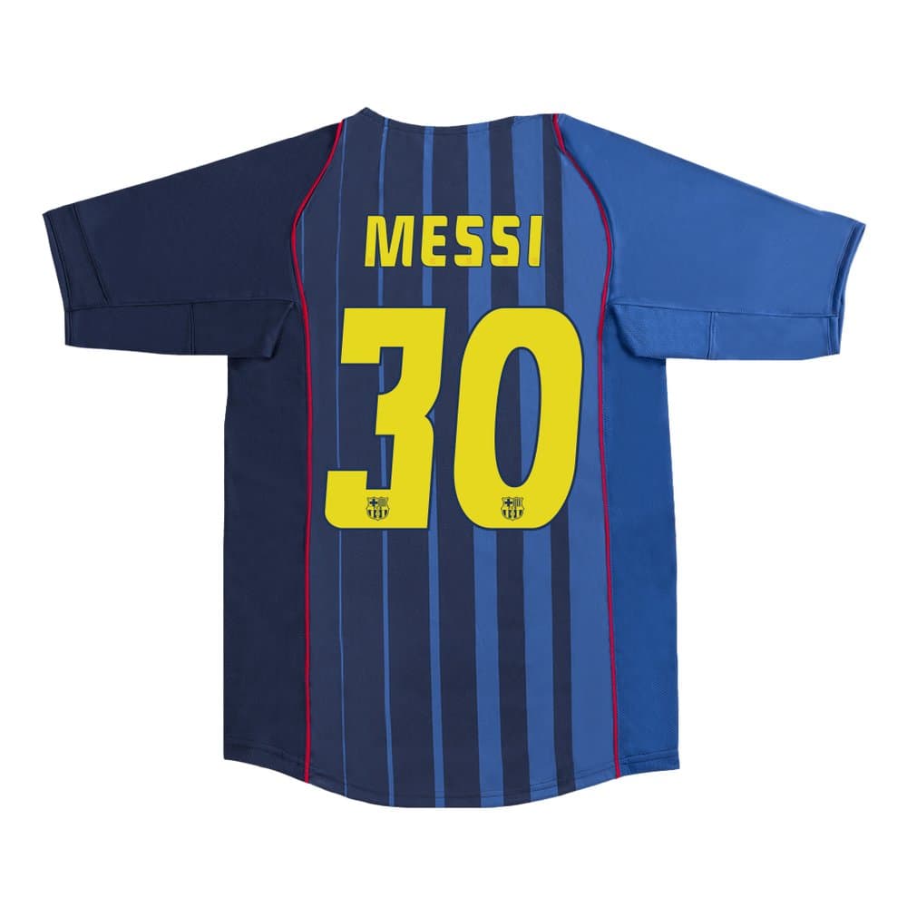 Men's MESSI #30 Barcelona Away Retro Soccer Jersey 2004/05 Men's MESSI #30 Barcelona Away Retro Soccer Jersey 2004/05