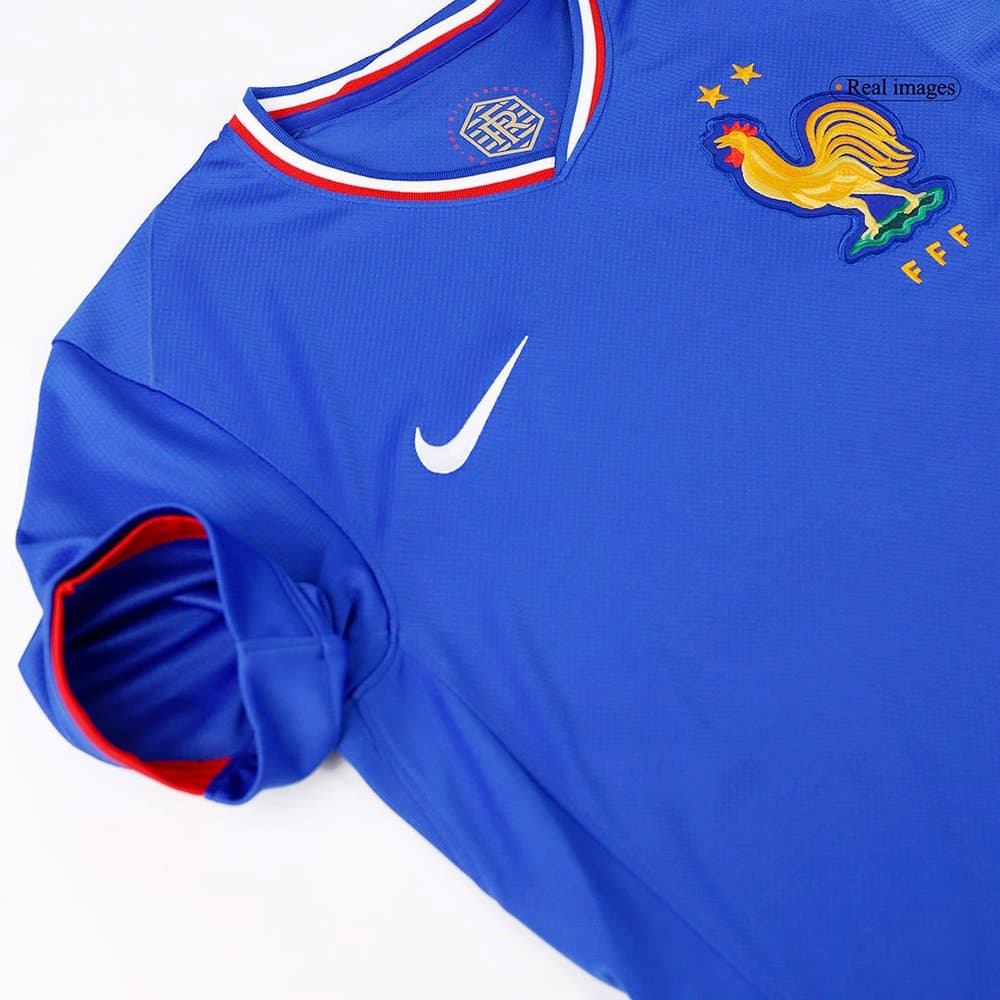 Men's GIROUD #9 France Home Replica Soccer Jersey EURO 2024