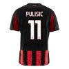 Men's PULISIC #11 AC Milan Home Replica Soccer Jersey 2025/26