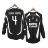 Men's SERGIO RAMOS #4 Real Madrid Away Long Sleeve Retro Soccer Jersey 2006/07 Men's SERGIO RAMOS #4 Real Madrid Away Long Sleeve Retro Soccer Jersey 2006/07
