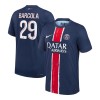 Men's BARCOLA #29 PSG Home Authentic Jersey 2024/25 Men's BARCOLA #29 PSG Home Authentic Jersey 2024/25