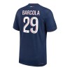 Men's BARCOLA #29 PSG Home Authentic Jersey 2024/25 Men's BARCOLA #29 PSG Home Authentic Jersey 2024/25