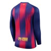 Men's Barcelona Home Long Sleeve Jersey 2025/26