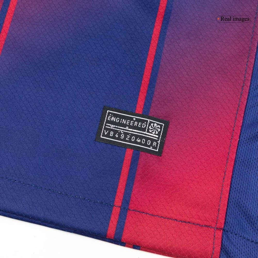 Men's Barcelona Home Long Sleeve Jersey 2025/26