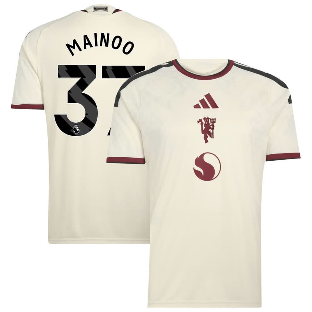 Men's MAINOO #37 Manchester United Third Replica Jersey 2026/27 Men's MAINOO #37 Manchester United Third Replica Jersey 2026/27