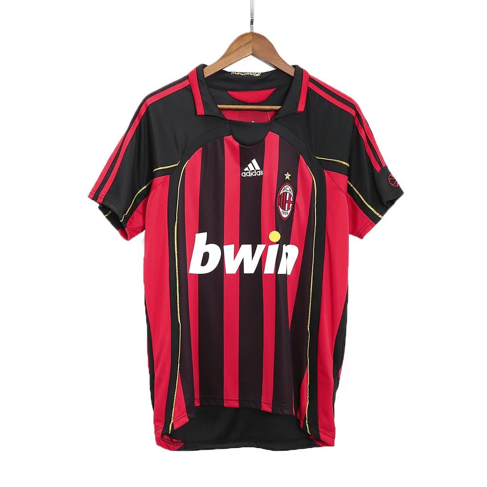 Men's RONALDO #99 AC Milan Home Retro Soccer Jersey 2006/07 Men's RONALDO #99 AC Milan Home Retro Soccer Jersey 2006/07