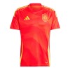 Men's Spain Home Replica Soccer Jersey EURO 2024