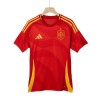 Men's Spain Home Replica Soccer Jersey EURO 2024