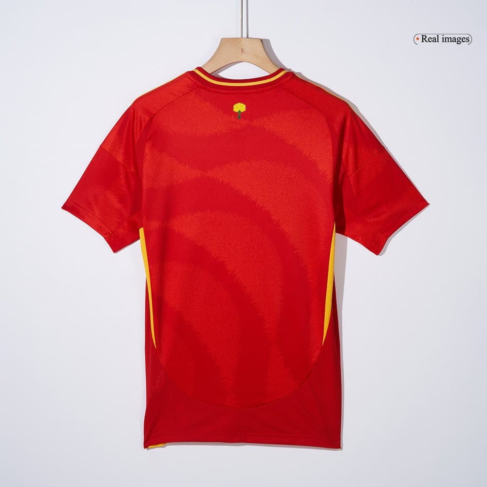 Men's Spain Home Replica Soccer Jersey EURO 2024