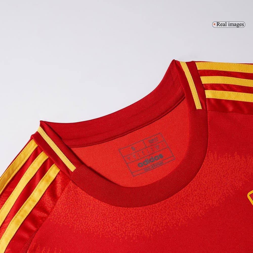 Men's Spain Home Replica Soccer Jersey EURO 2024