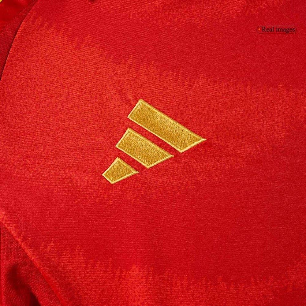 Men's Spain Home Replica Soccer Jersey EURO 2024