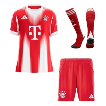 Men's Bayern Munich Home Jersey Full Kit 2025/26 Men's Bayern Munich Home Jersey Full Kit 2025/26