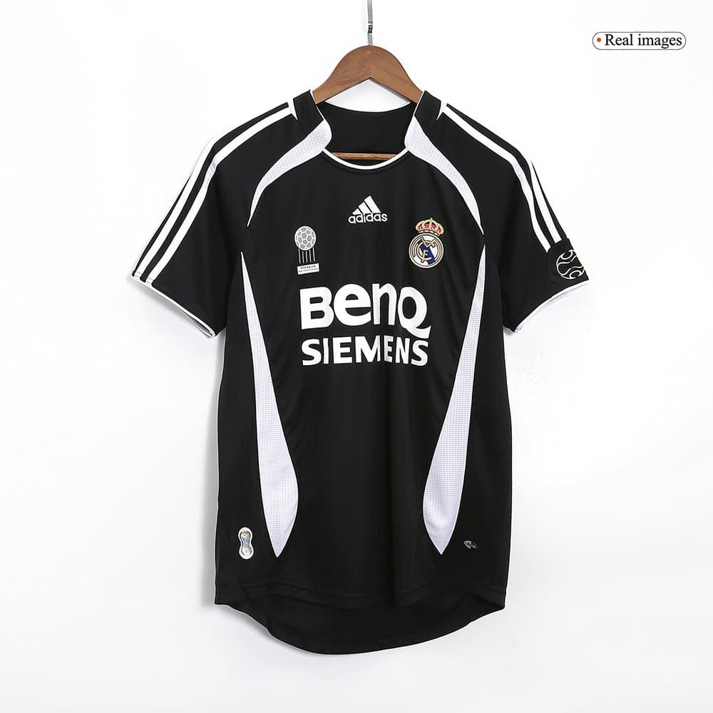 Men's Real Madrid Away Retro Soccer Jersey 2006/07