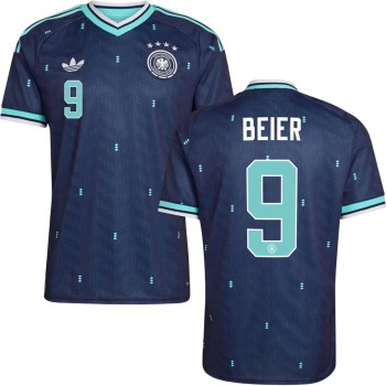 Men's BEIER #9 Germany Away Replica Jersey World Cup 2026
