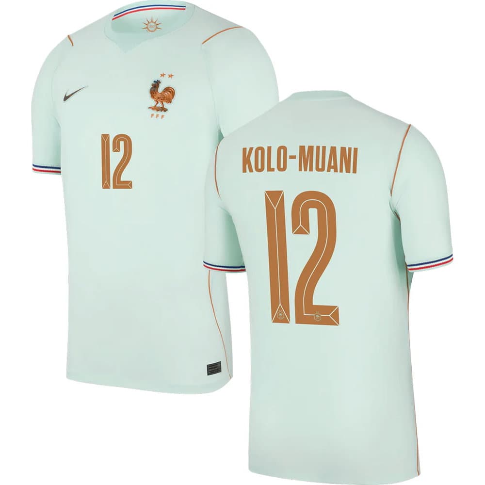 Kid's KOLO MUANI #12 France Away Replica Jersey World Cup 2026 Kid's KOLO MUANI #12 France Away Replica Jersey World Cup 2026