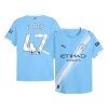 Men's FODEN #47 Manchester City Home Authentic Jersey 2025/26