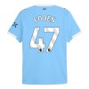 Men's FODEN #47 Manchester City Home Authentic Jersey 2025/26