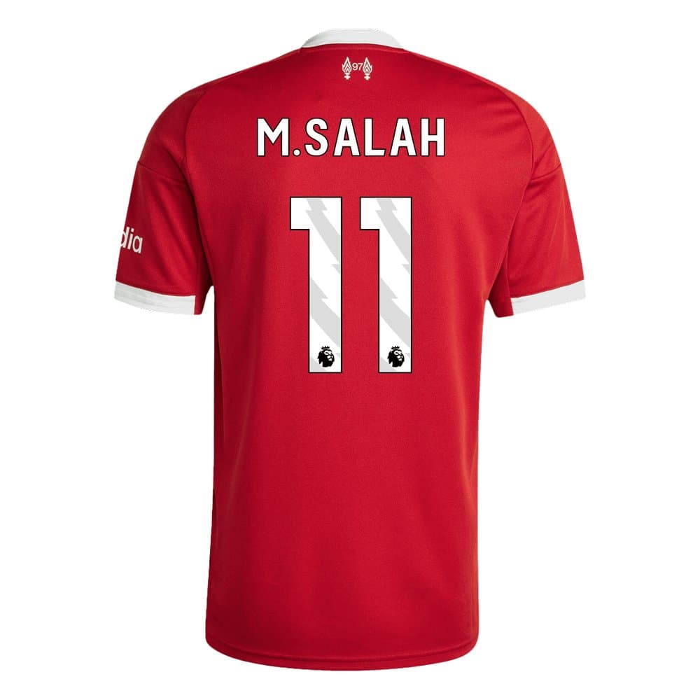 Men's M.SALAH #11 Liverpool Home Replica Soccer Jersey 2025/26 Men's M.SALAH #11 Liverpool Home Replica Soccer Jersey 2025/26