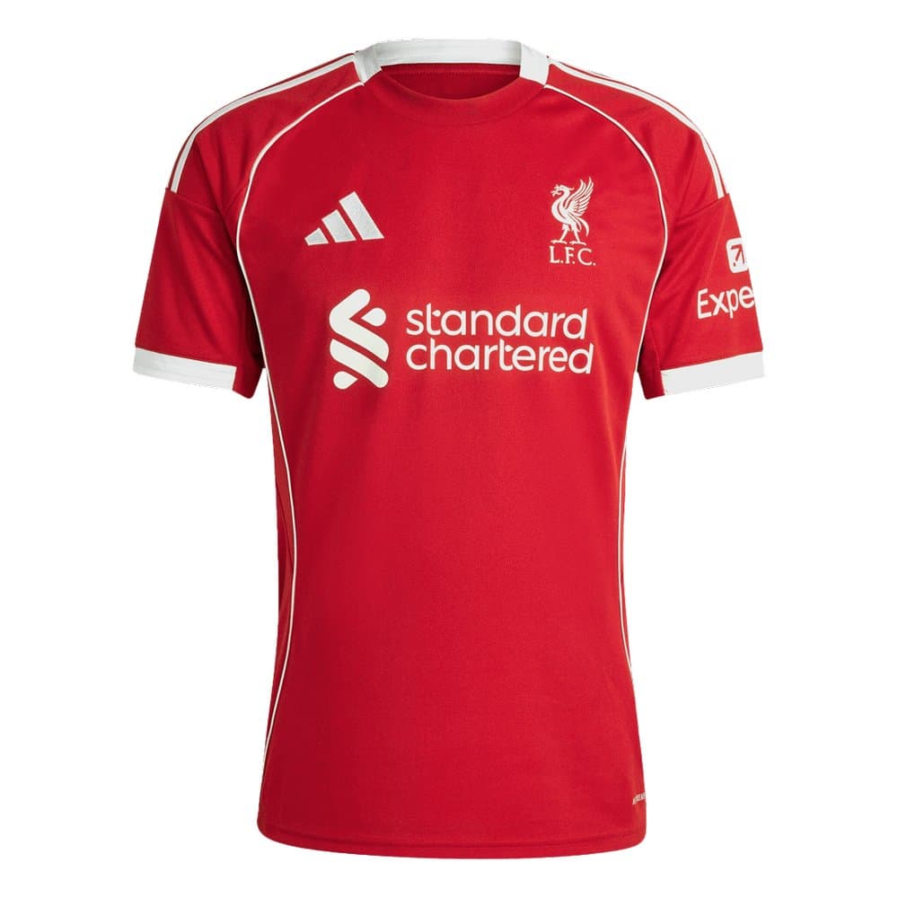 Men's M.SALAH #11 Liverpool Home Replica Soccer Jersey 2025/26 Men's M.SALAH #11 Liverpool Home Replica Soccer Jersey 2025/26
