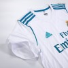 Men's SERGIO RAMOS #4 Real Madrid Home Retro Soccer Jersey 2017/18