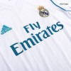 Men's SERGIO RAMOS #4 Real Madrid Home Retro Soccer Jersey 2017/18