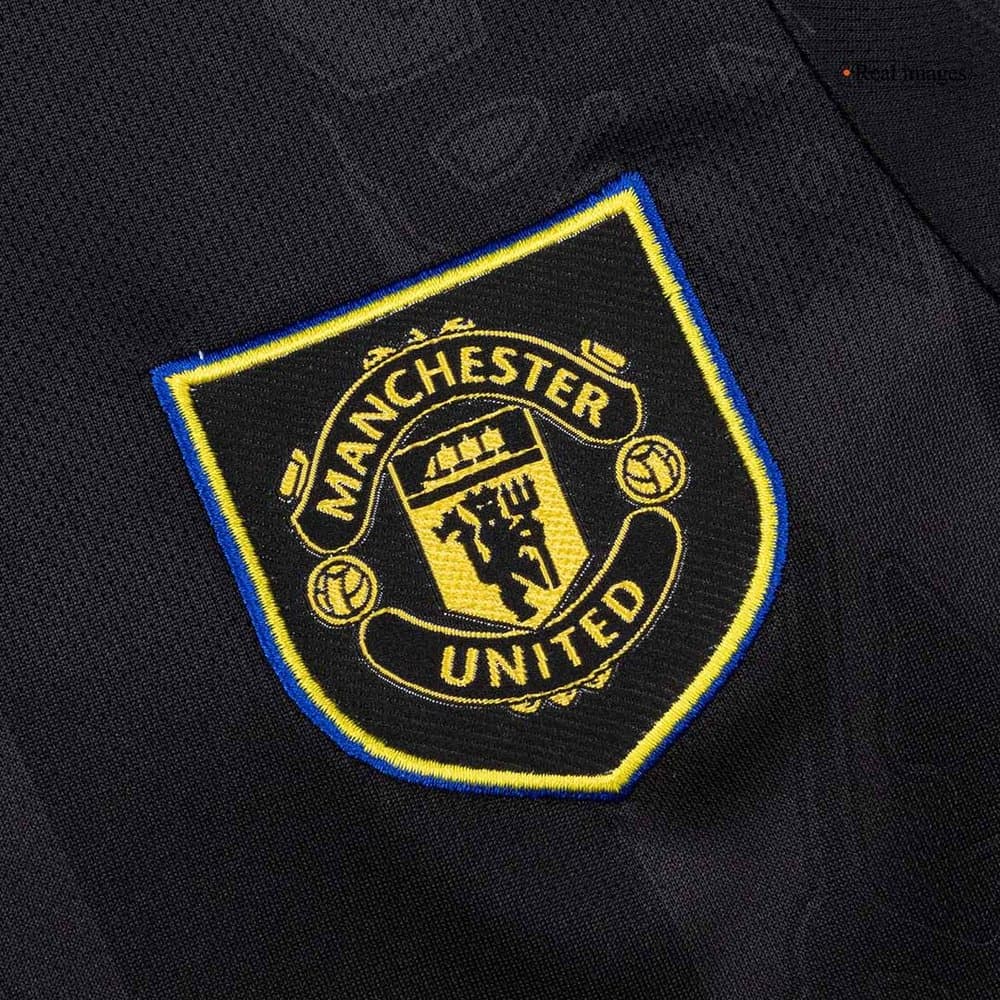 Kid's Manchester United Third Away Soccer Jersey Full Kit 2025/26 Kid's Manchester United Third Away Soccer Jersey Full Kit 2025/26