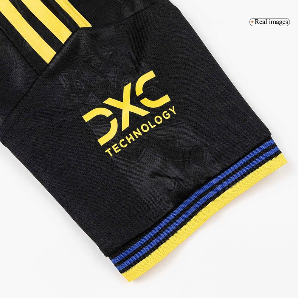 Kid's Manchester United Third Away Soccer Jersey Full Kit 2025/26 Kid's Manchester United Third Away Soccer Jersey Full Kit 2025/26