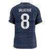 Men's VALVERDE #8 Real Madrid Away Authentic Soccer Jersey 2025/26