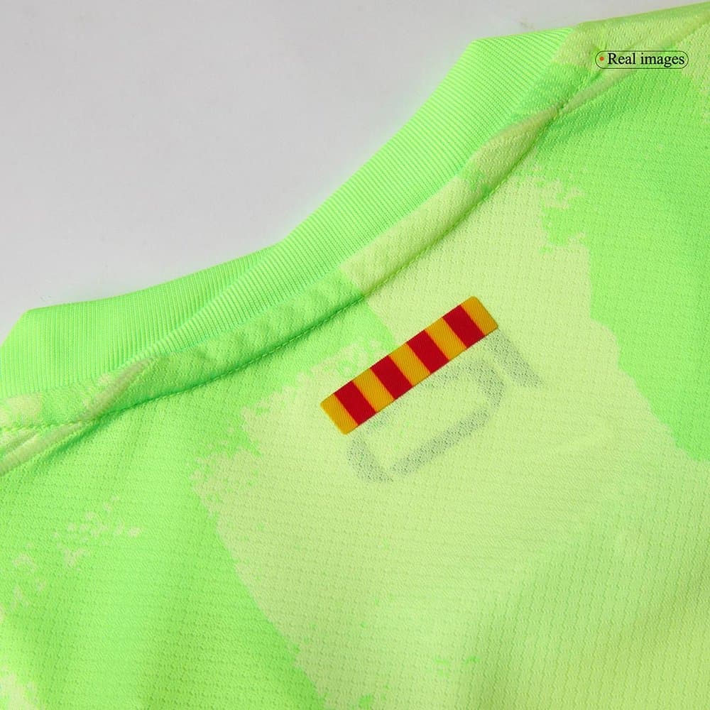 Men's Barcelona Third Away Jersey Full Kit- (Spotify Logo Without Text) 2024/25