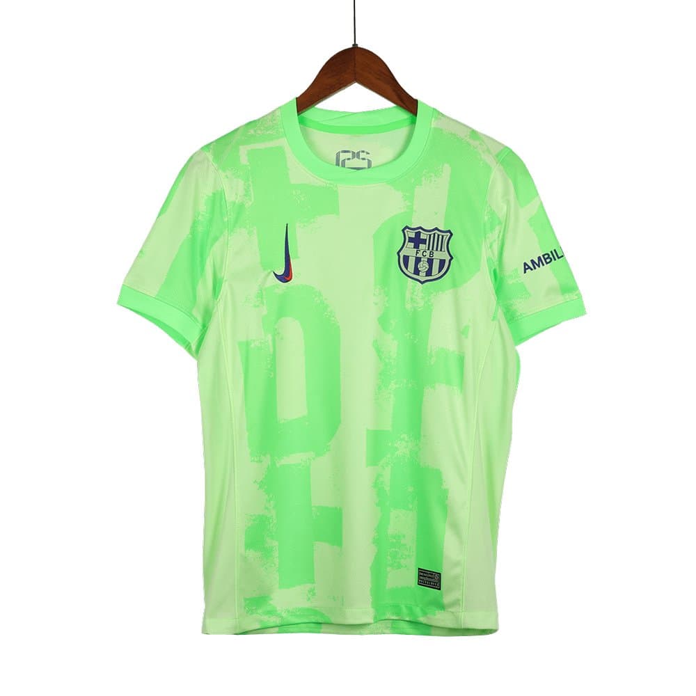 Men's Barcelona Third Away Jersey Full Kit- (Spotify Logo Without Text) 2024/25