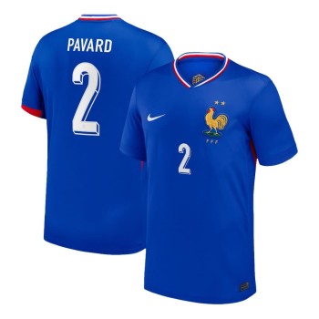 Men's PAVARD #2 France Home Replica Soccer Jersey 2024 Men's PAVARD #2 France Home Replica Soccer Jersey 2024