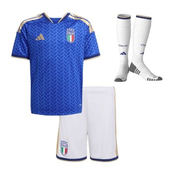 Kid's Italy Home Soccer Jersey Full Kit World Cup 2026